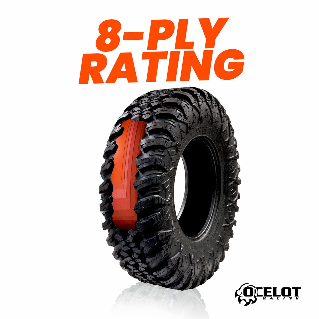 Classic 32 x 10R - 14 Ocelot Aurora ATV/UTV Tire