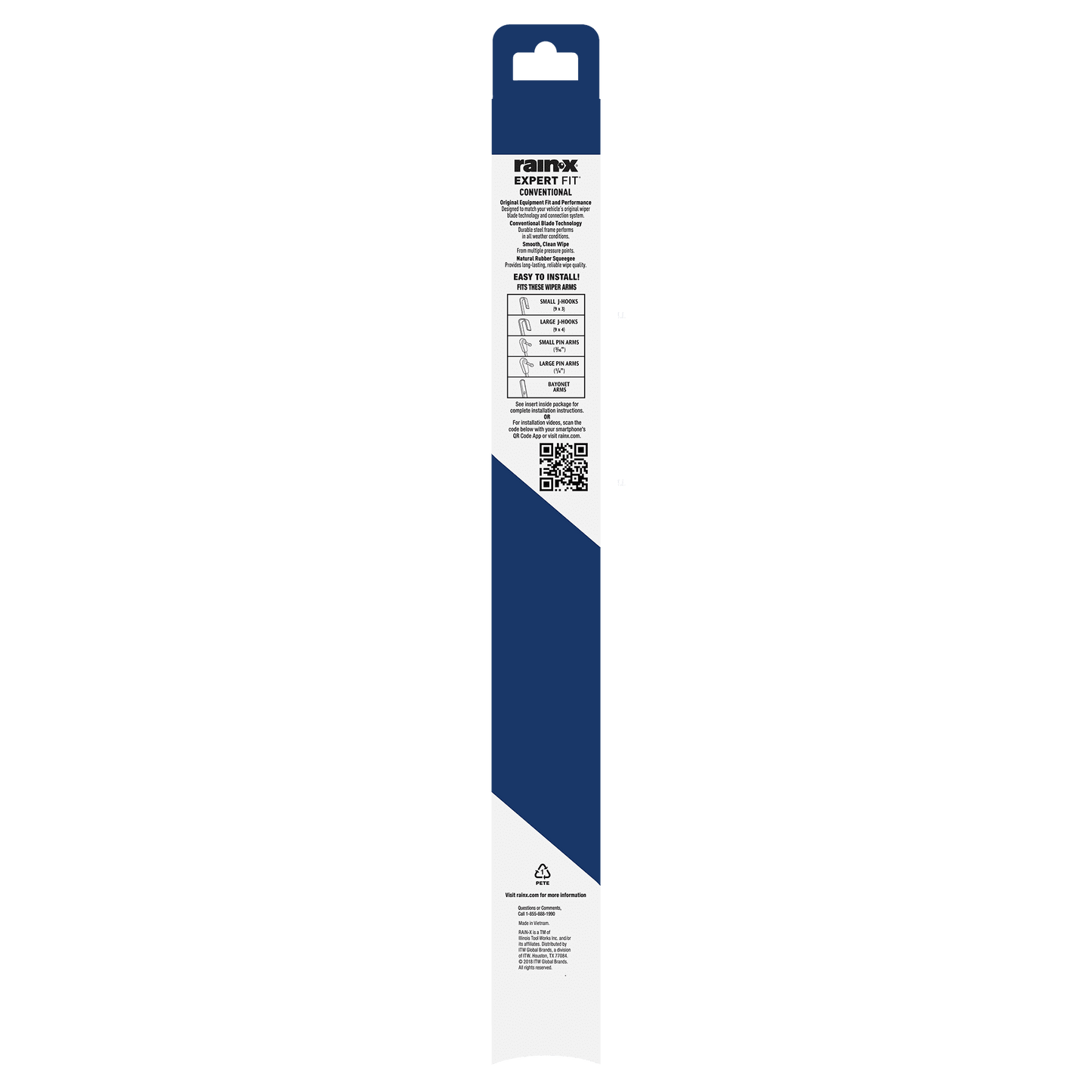 Classic Rain-X Expert Fit Conventional Windshield Wiper Blade C17-2 - 860017