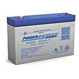 Classic Power-Sonic PS-640 6V/4.5AH Sealed Lead Acid Battery-F1 Terminal - PS-640