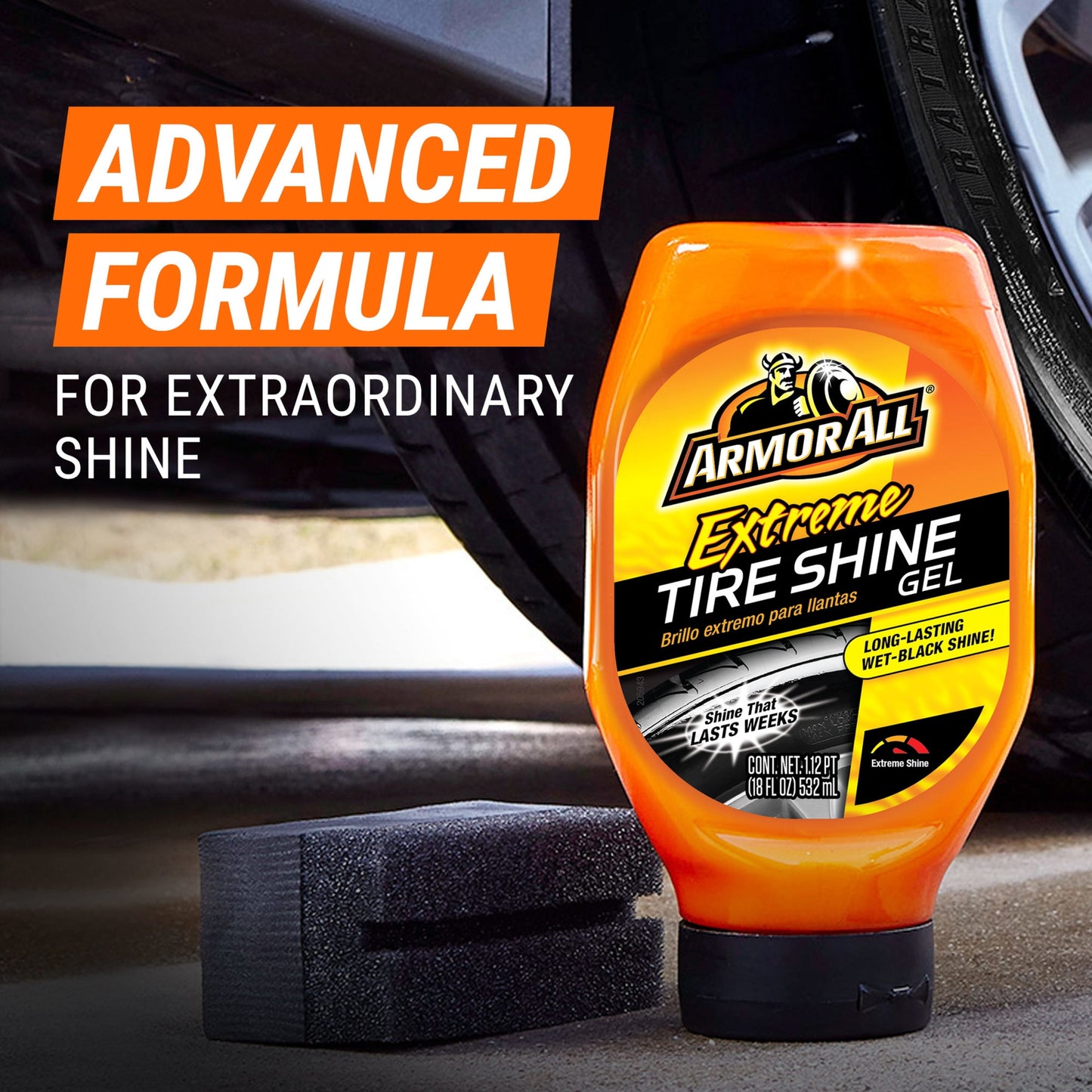 Classic Armor All Extreme Tire Shine Gel - 18 FL OZ