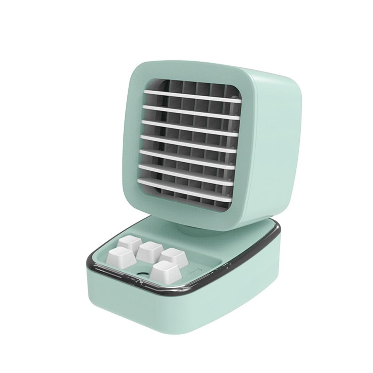 Versatile SDJMa Portable Air Conditioners, Evaporative Air Cooler with 3 Speeds, Mini Spray Desk Fan, USB Rechargeable Personal Small Air Conditioner Fan for Room Office Camping