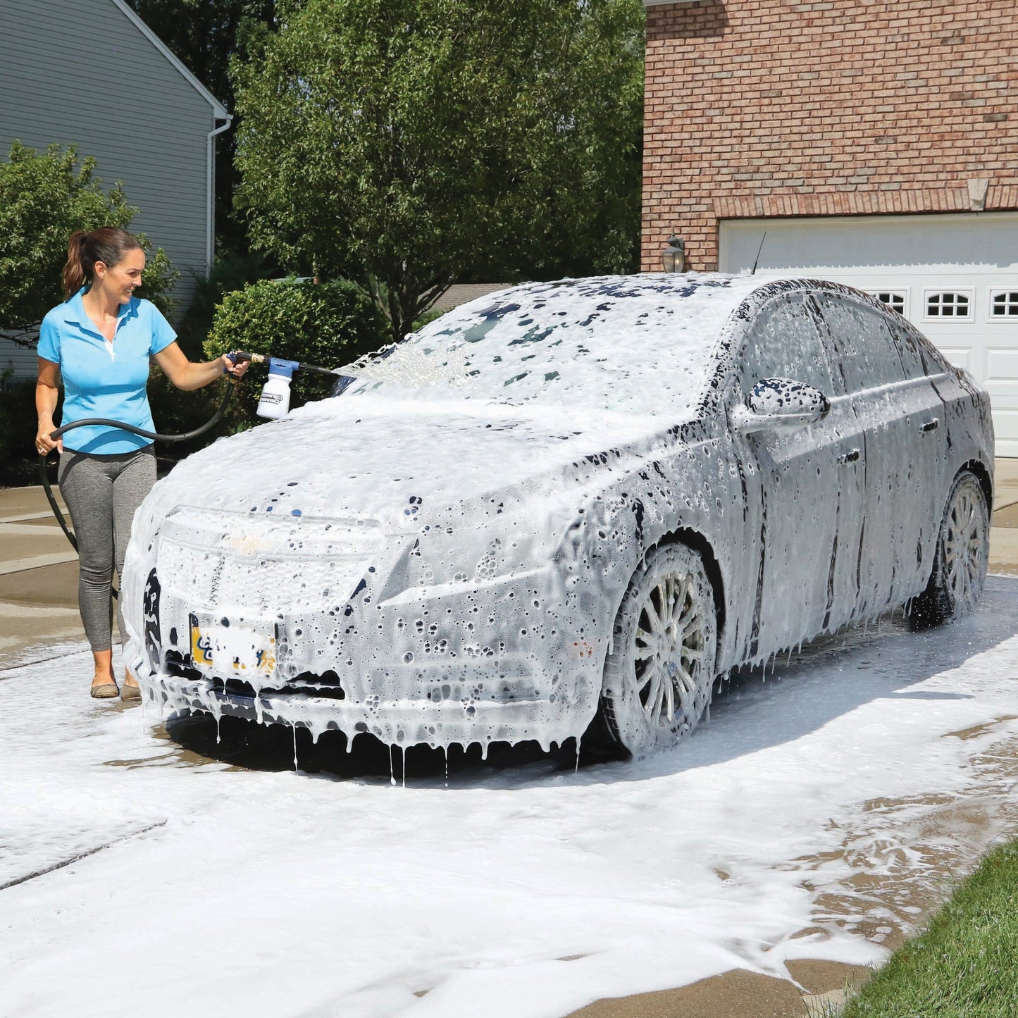 Versatile Carwash Cannon The Foam Blasting Car Wash System