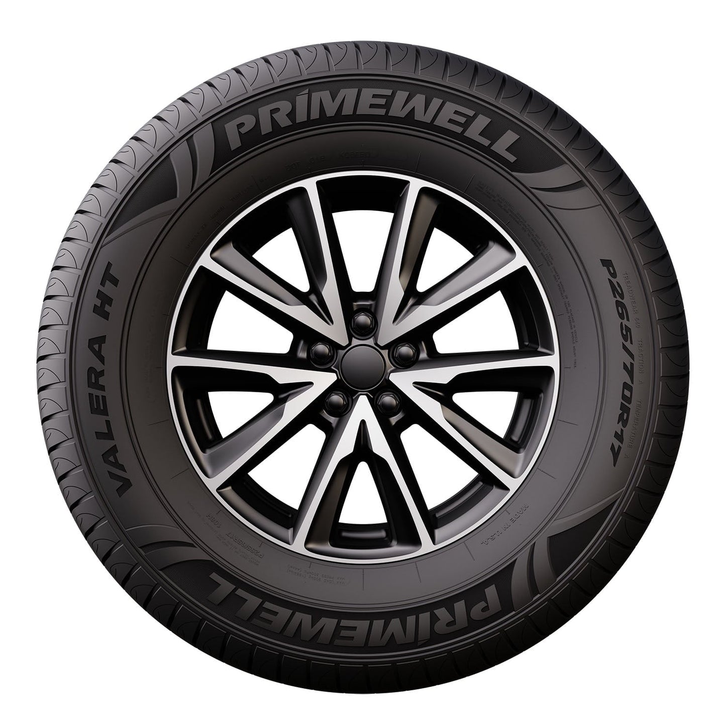 Classic Primewell Valera HT 235/65R18 106H Tire Fits: 2017-19 Cadillac XT5 Luxury, 2017-23 GMC Acadia SLE