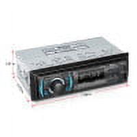 Versatile Restored Premium Boss Audio Systems Bluetooth, USB, Auxin, No CD DVD, AM/FM Radio (Refurbished)