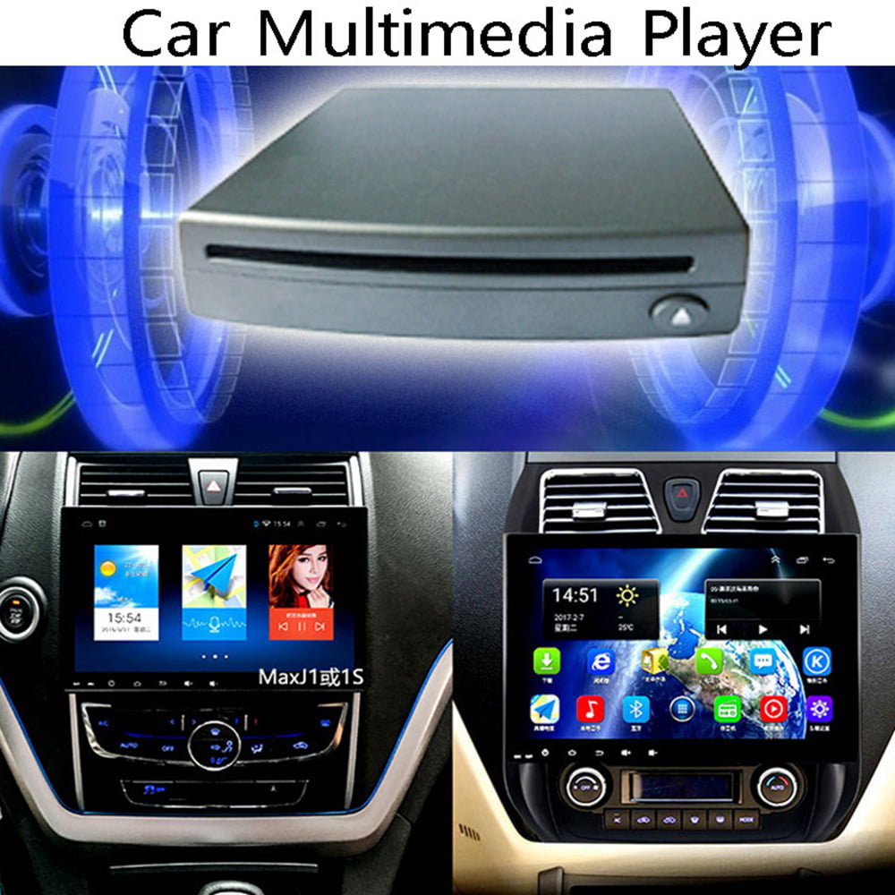 Versatile Growment Slim External Car CD Player Compatible PC LED TV/MP5 Android GPS Navigation Universal USB Power Slot-in Type Player