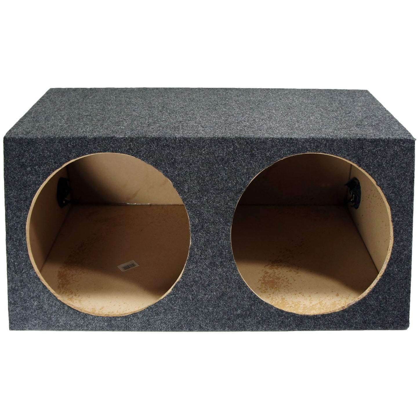 Versatile Car Audio Dual 12" Sealed Subwoofer Slanted Hatchback Angled Sub Box Enclosure