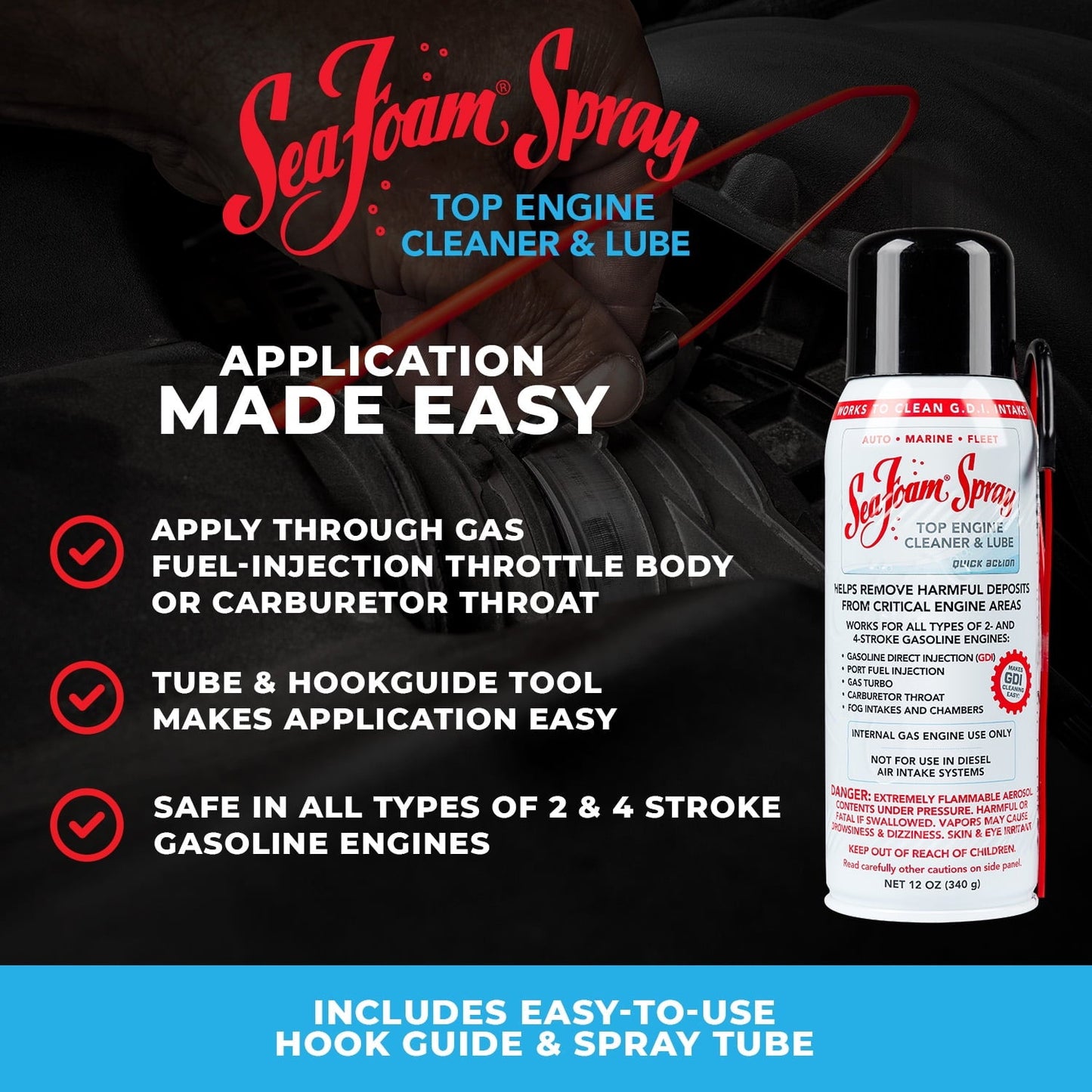 Classic Sea Foam SS14 Cleaner and Lube Spray