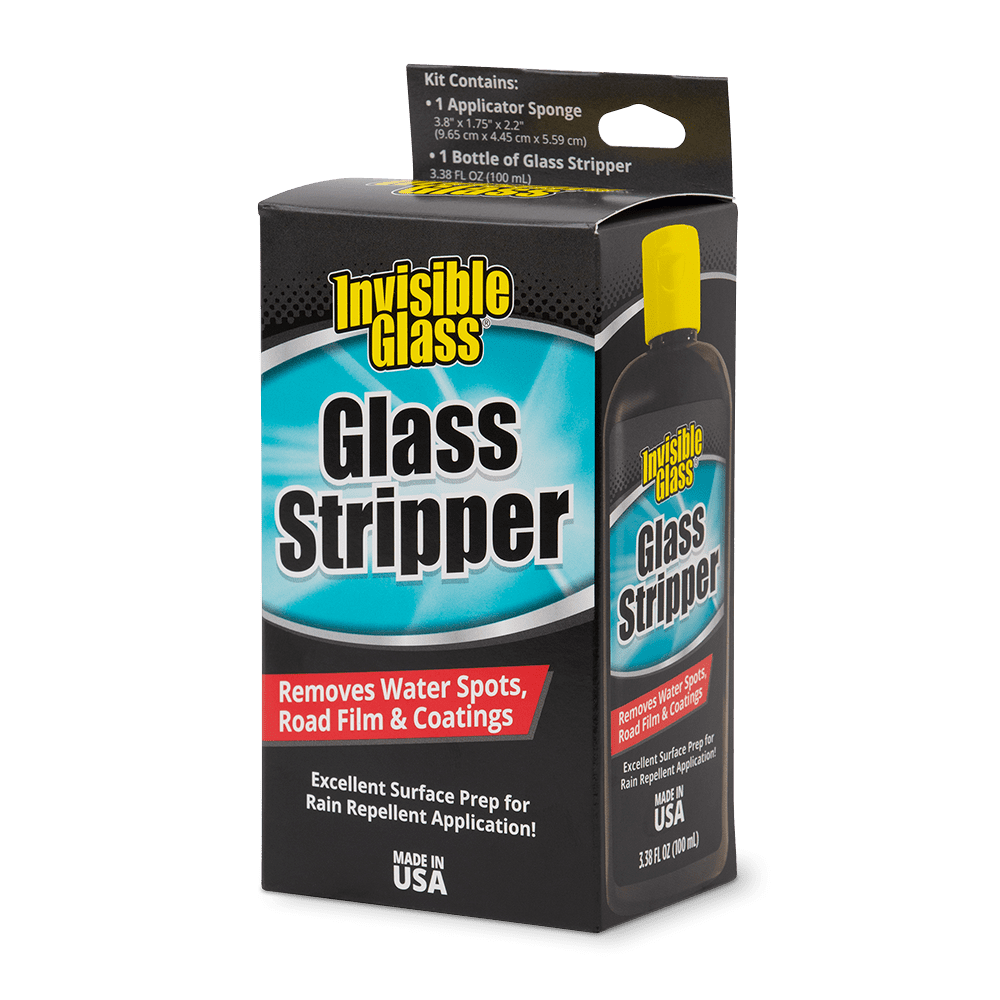 Versatile Stoner Invisible Glass 91411 Glass Stripper Water Spot Remover Kit - 3.38 Ounce