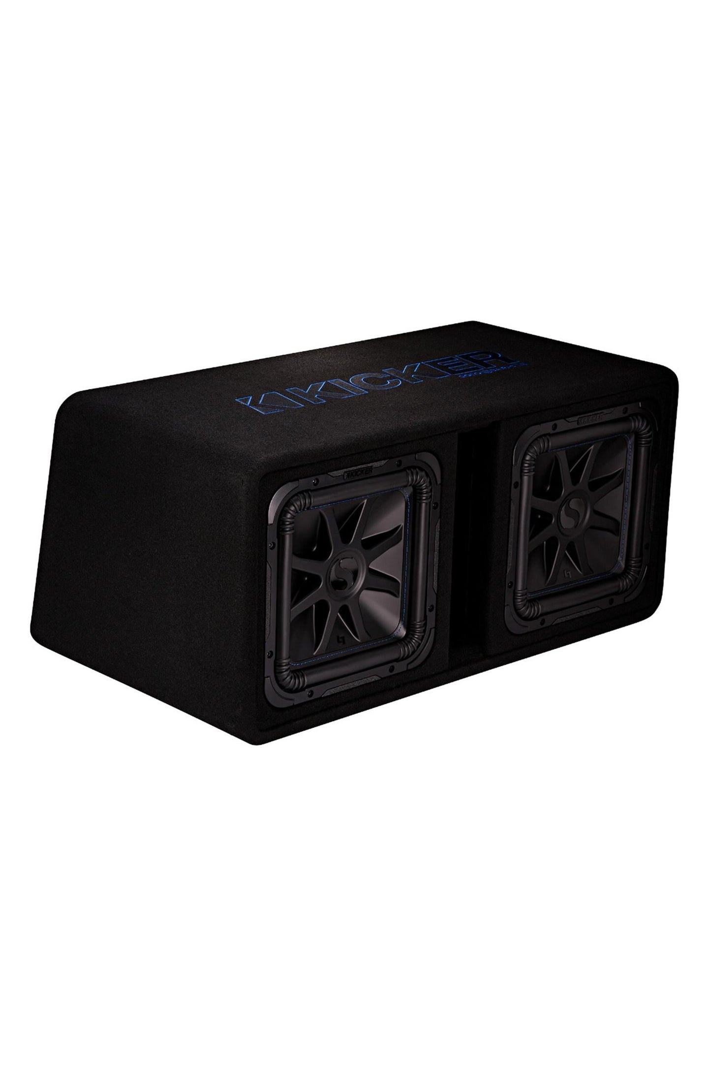 Classic Kicker 44DL7S122 Dual 12" L7S 2-Ohm Loaded Vented Subwoofer Enclosure