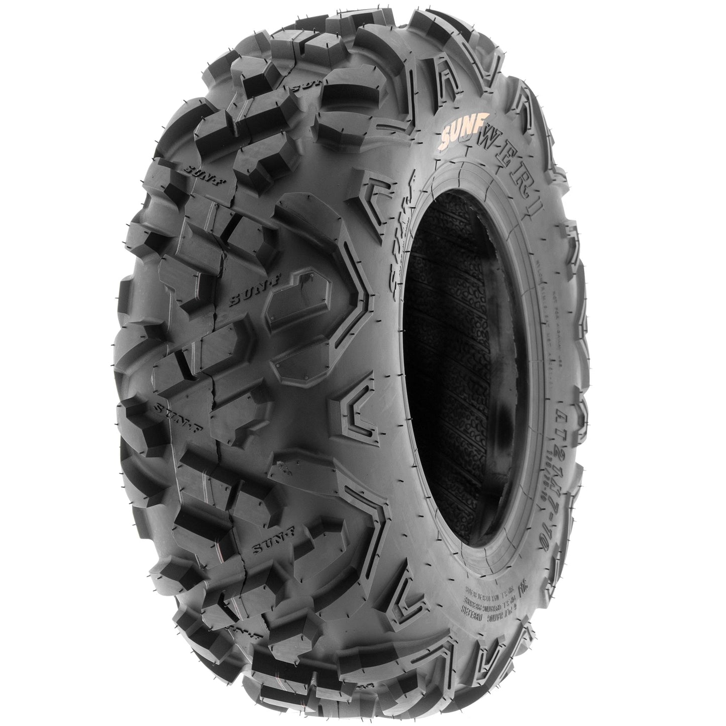 Classic SunF All Terrain ATV UTV Tires 22x7-10 & 20x10-9 6 PR A051 (Complete Full Set of 4)