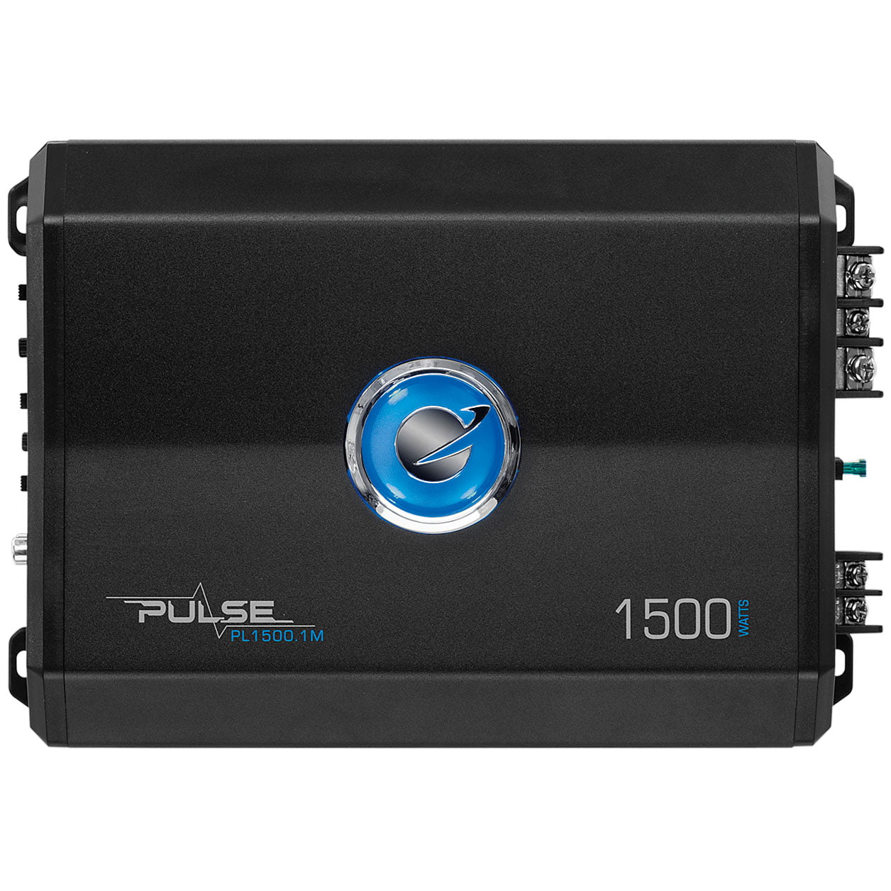 Classic Planet Audio PL1500.1M Pulse Series Car Audio Amplifier - 1500 High Output, Monoblock, 2/8 Ohm, High/Low Level Inputs, Low Pass Crossover, Hook up to Stereo and Subwoofer