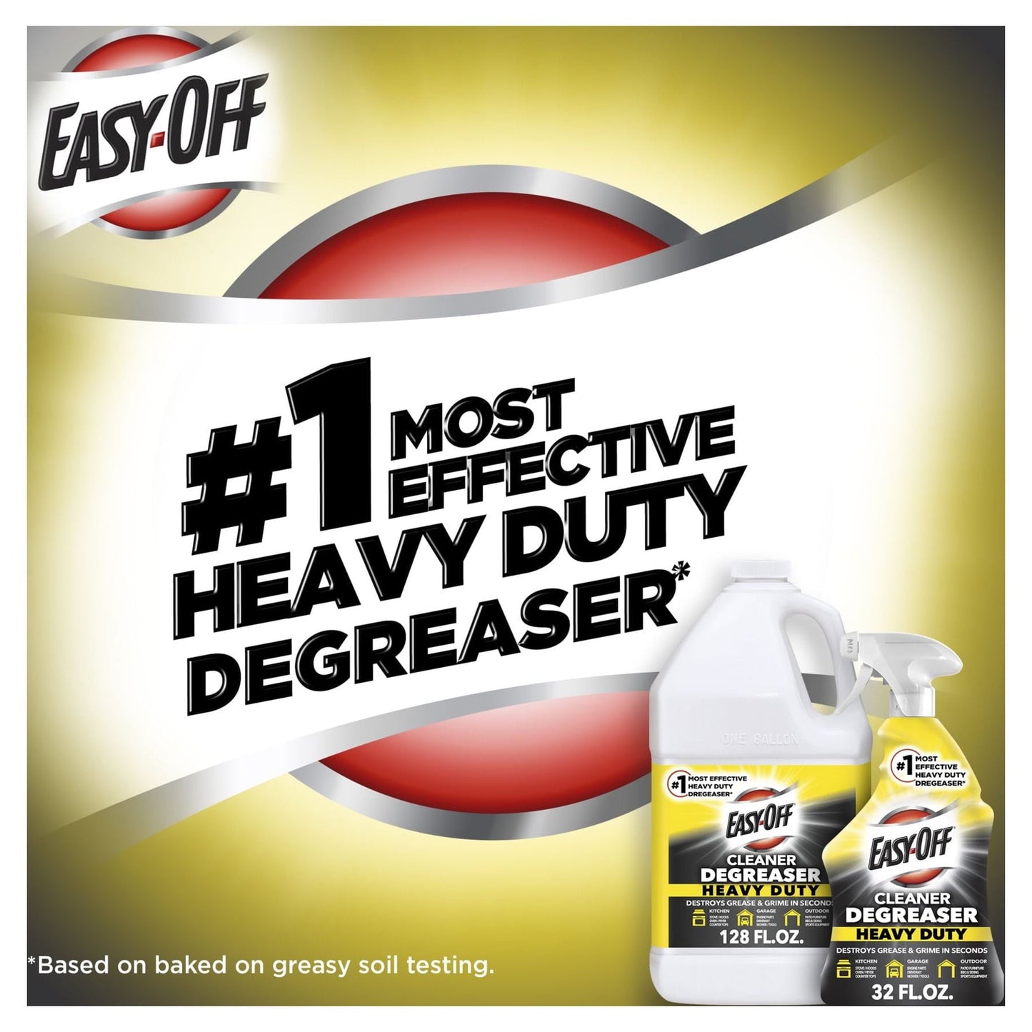 Classic EASY-OFF Cleaner Degreaser, 32oz, Heavy Duty Trigger