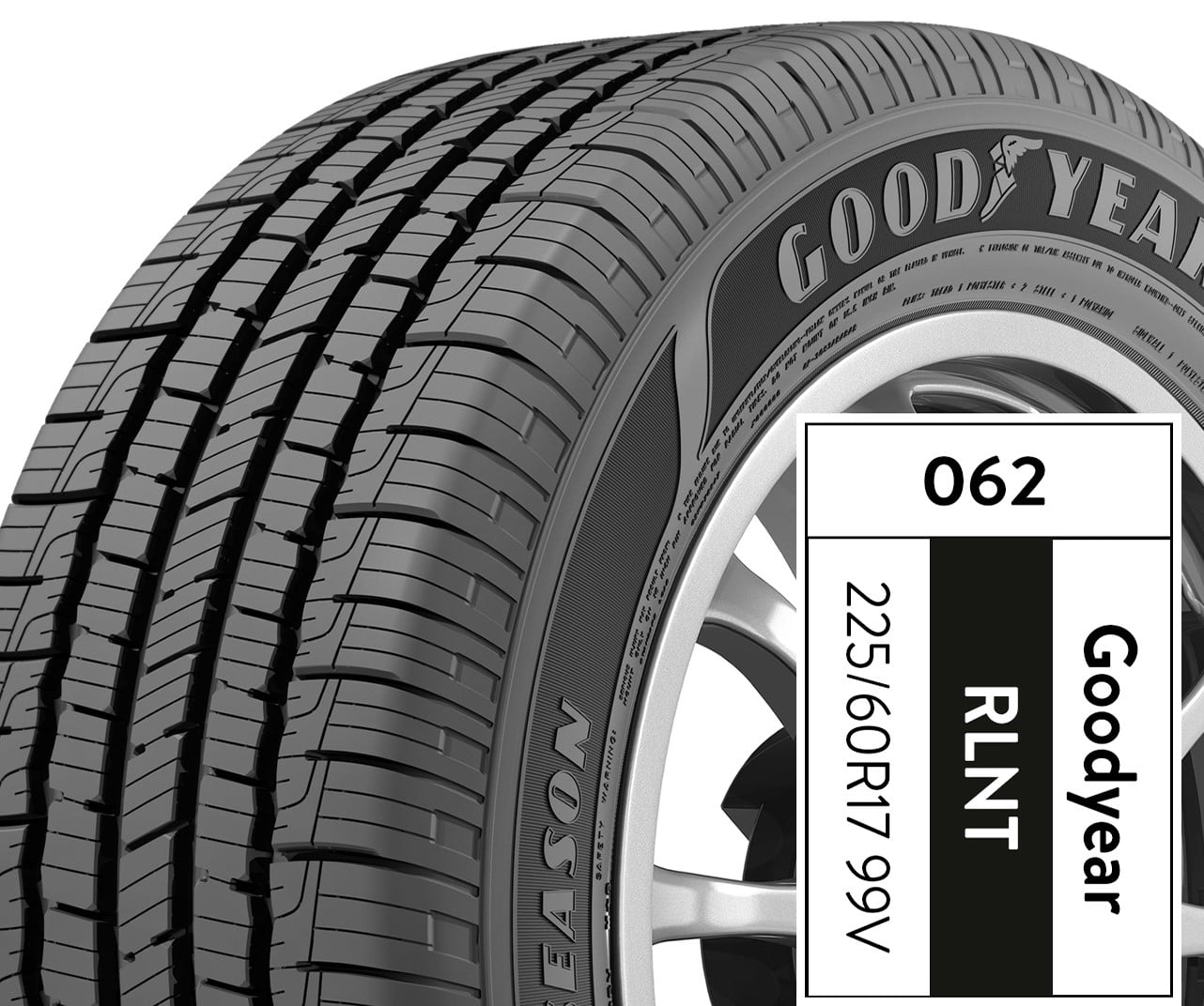 Classic Goodyear Reliant All-Season 225/60R17 99V All-Season Tire