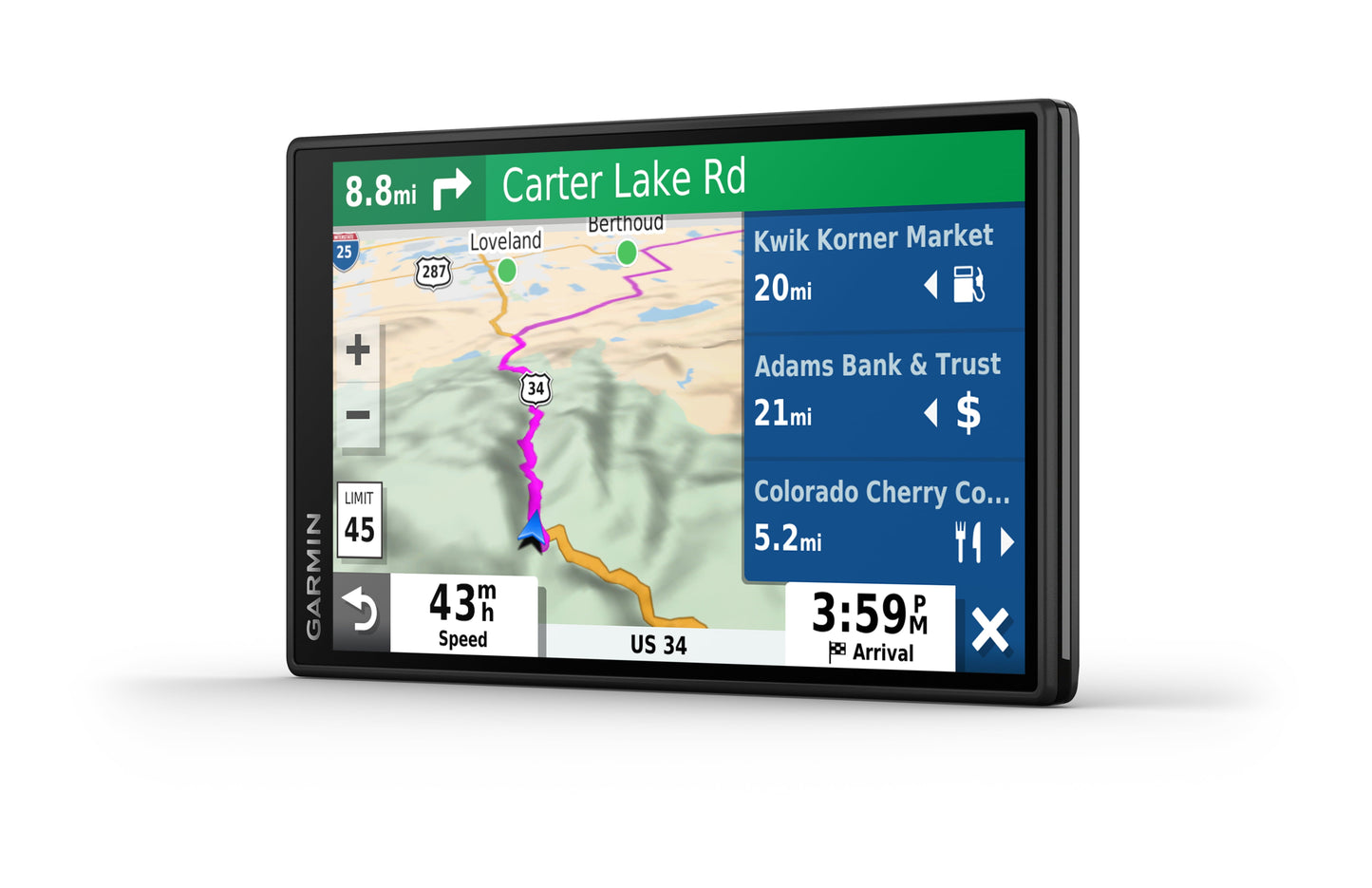 Classic Garmin DriveSmart 55 GPS with Traffic, 5.5" Screen