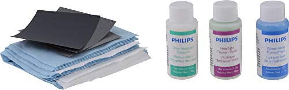 Versatile Philips Headlight Restoration Kit, No, No, Always Clean In Pairs!