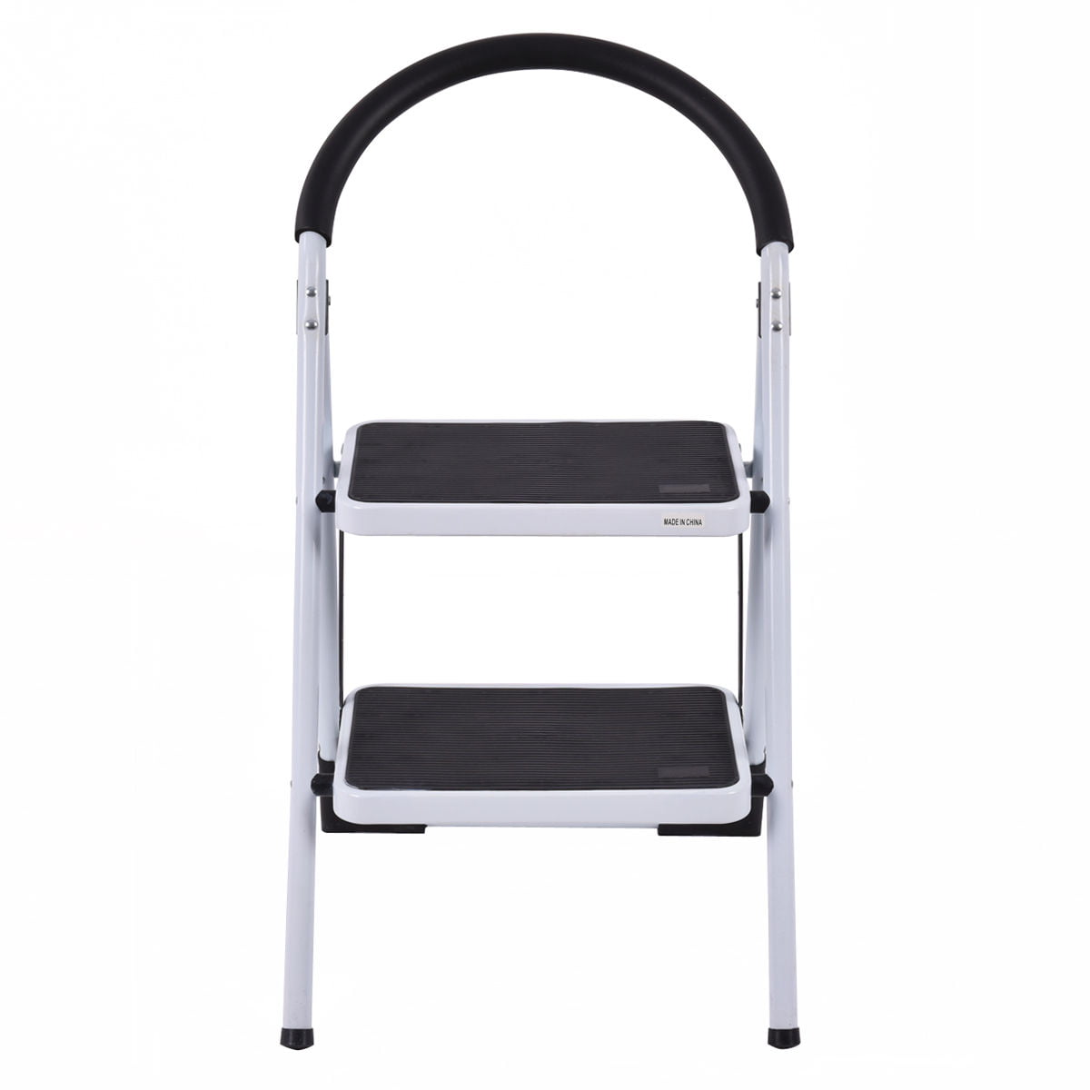 Versatile Costway 2 Step Ladder Folding Stool Heavy Duty 330Lbs Capacity Industrial Lightweight