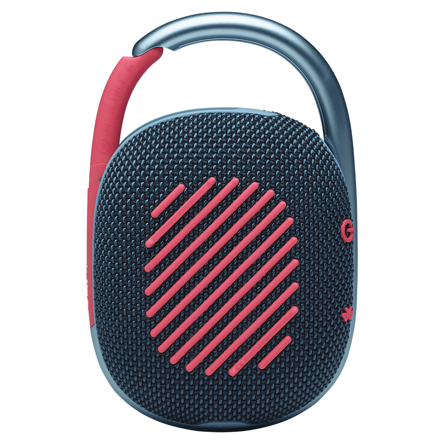 Versatile JBL Clip 4 Portable Wireless Bluetooth Waterproof Carabiner Speaker with JBL Pro Sound - Blue Coral Pink