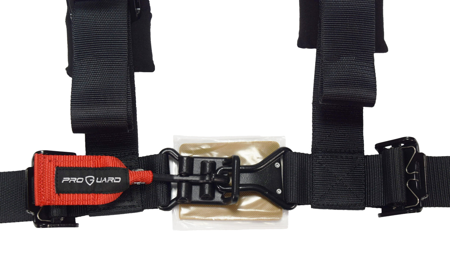 Classic ProGuard Black 5 Point Harness 2" Straps for Off Road Vehicle, ATV, UTV, Go Kart, Buggy, Side by Side, & Rock Bouncer