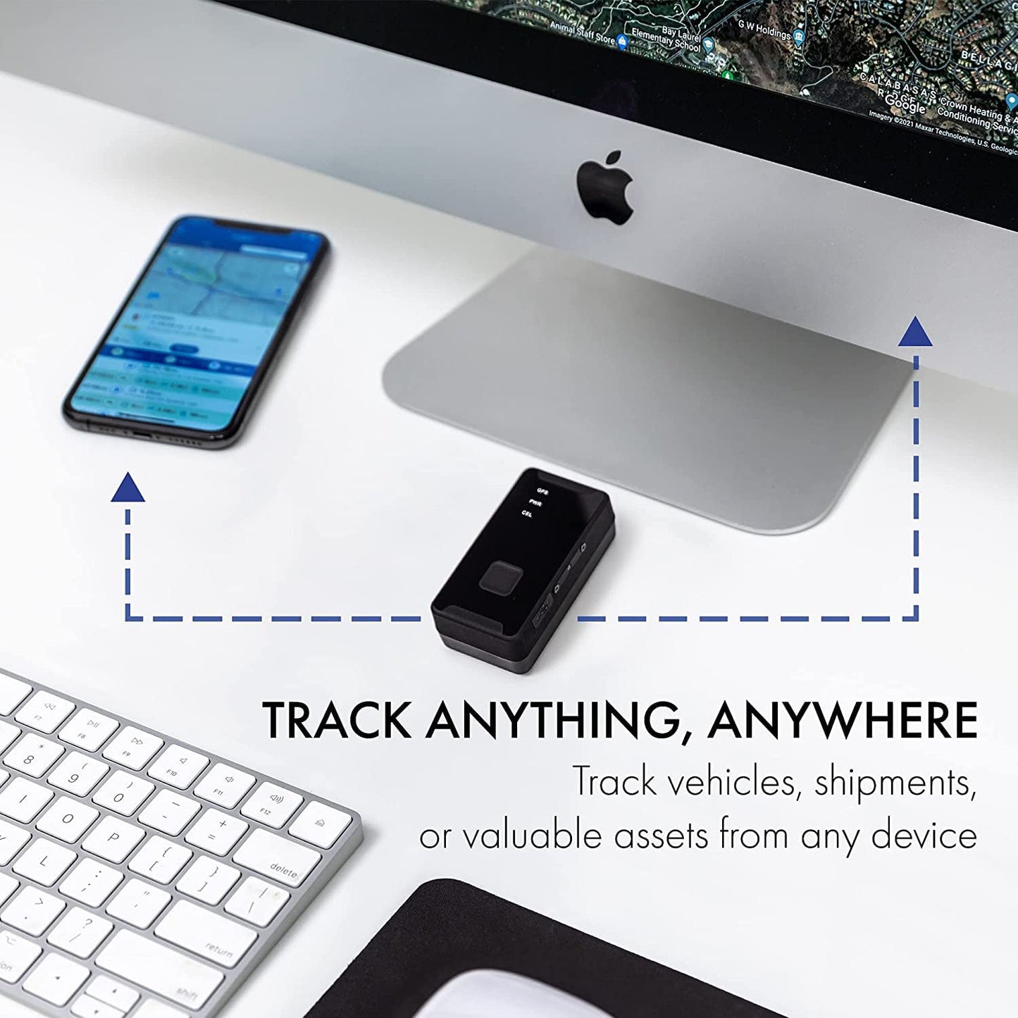 Versatile Lightning GPS Discreet 4G Cellular Micro Real-Time Portable GPS Tracker for Vehicles, Cars, Teens, Kids, Elderly, Equipment, Valuables - Subscription Required