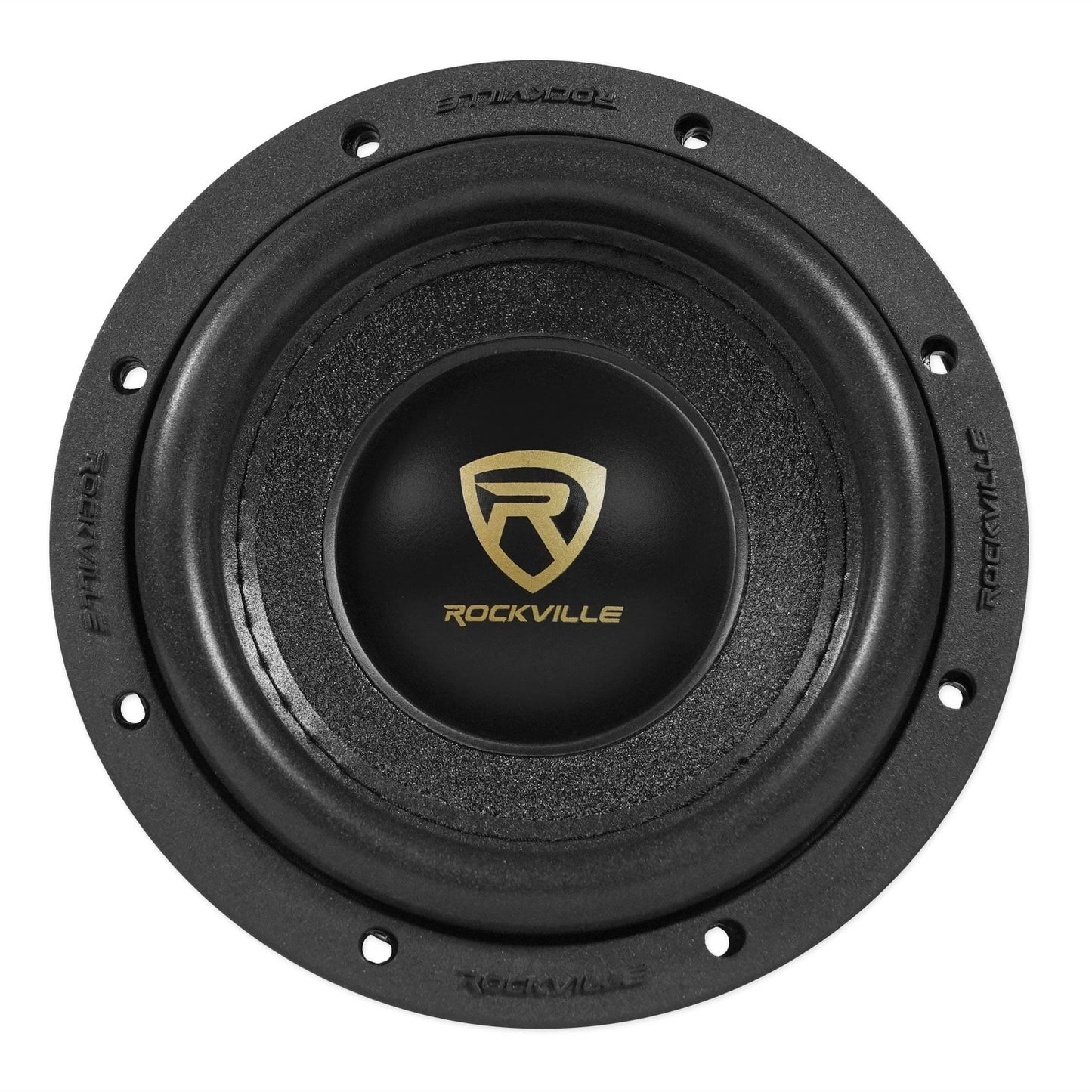 Classic Rockville W65K9D4 6.5" 1000w Peak Car Audio Subwoofer Dual 4-Ohm Sub 250w RMS CEA Rated