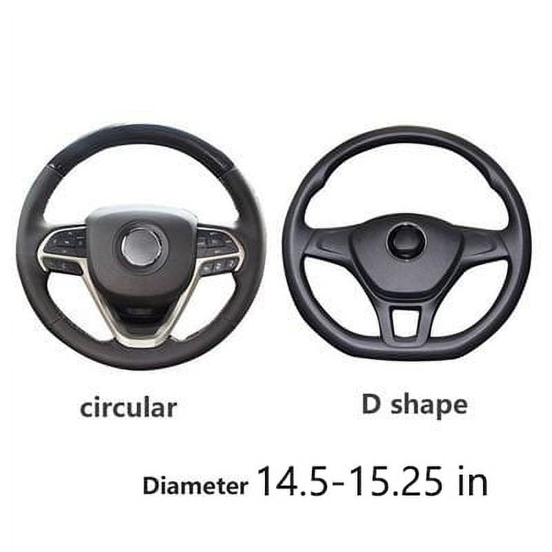 Classic Doingart Universal Steering Wheel Cover - Auto Car Daisy Sunflower Steering Wheel Cover Non-slip and Sweat Absorption Steering Wheel Cover Universal 14.5 to 15.25 inches