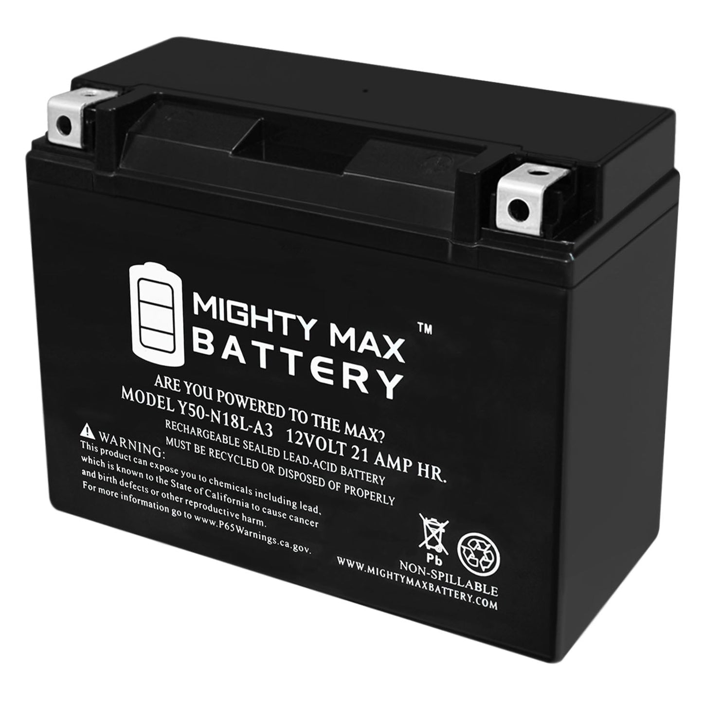 Versatile Y50-N18L-A3 Battery for Yamaha 1100cc XV1100 Virago All 1992