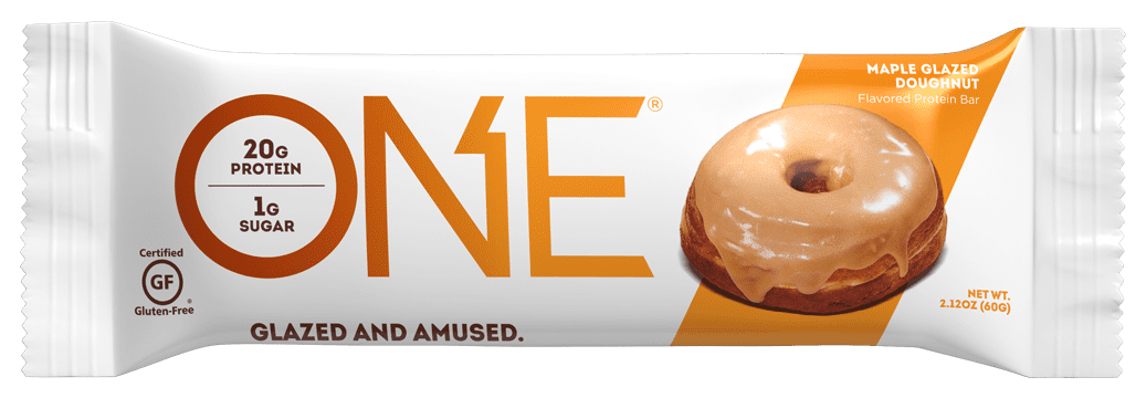 Versatile One Protein Bar, Maple Glazed Doughnut, 20g Protein, 4 Count