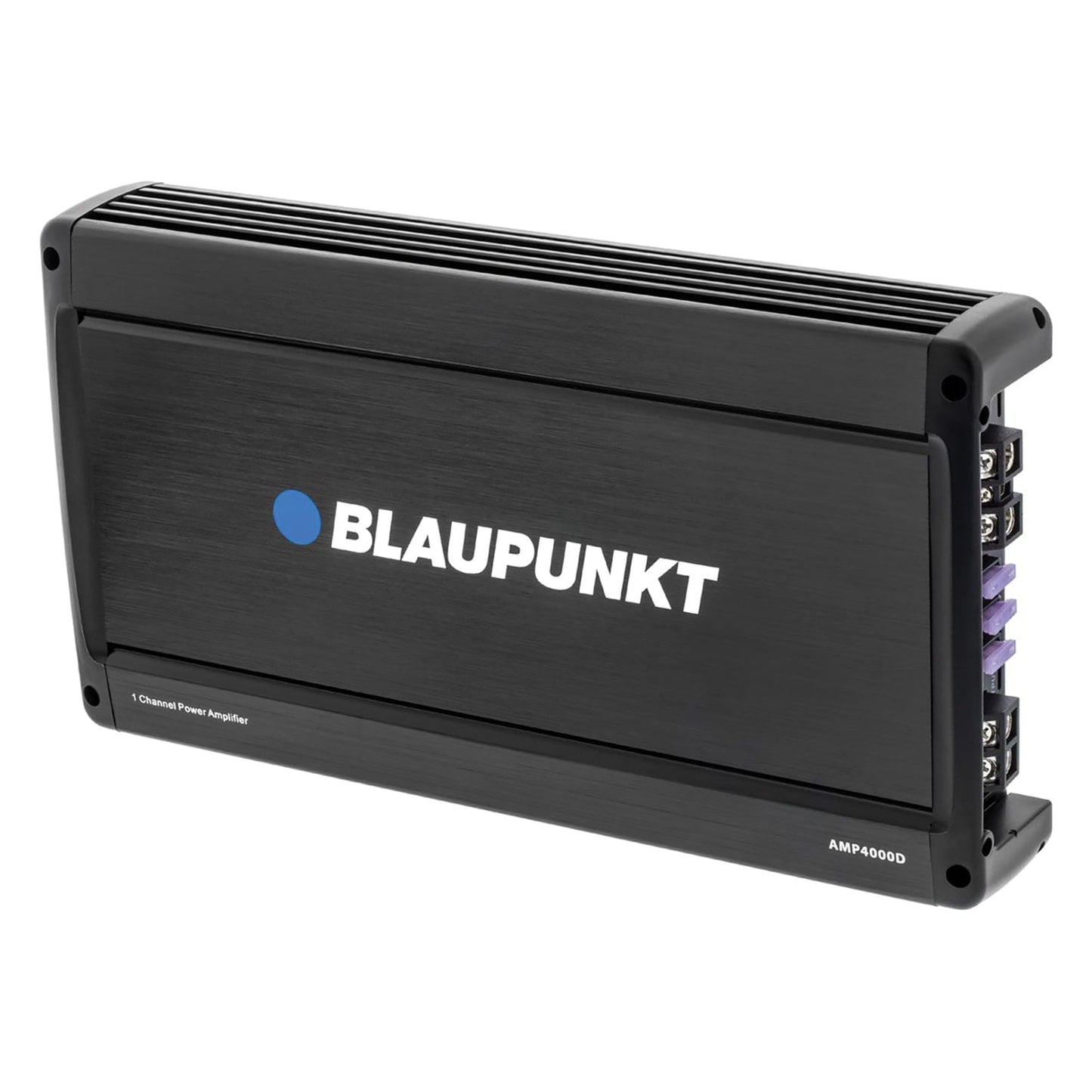 Classic Blaupunkt AMP4000D 4,000-Watt-Max Monoblock Class D Amp with Bass Remote