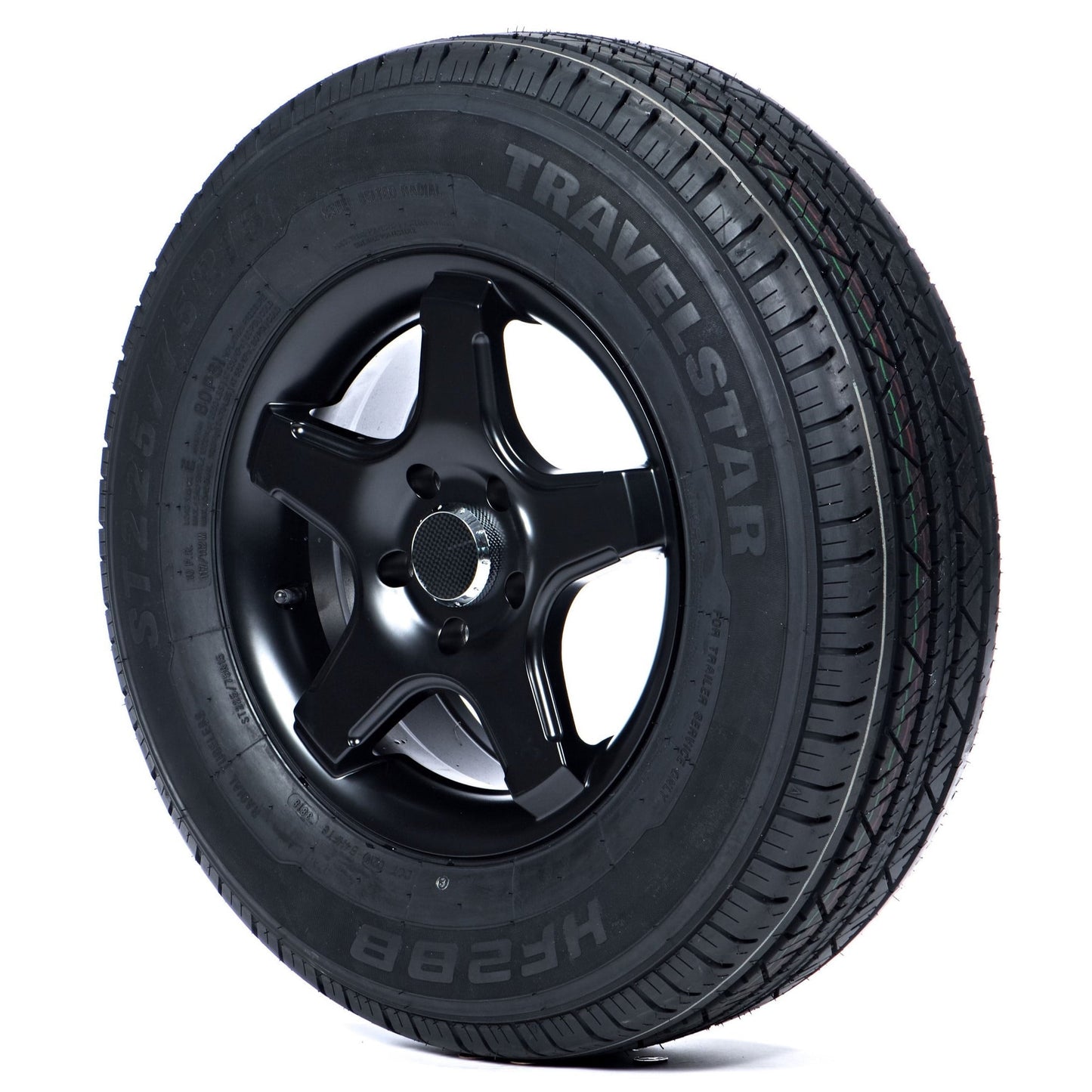 Classic Travelstar HF288 ST205/75R15 8 Ply 107M Load Range D Radial Trailer Tire - ST 205/75/15 205/75R15 (Tire Only)