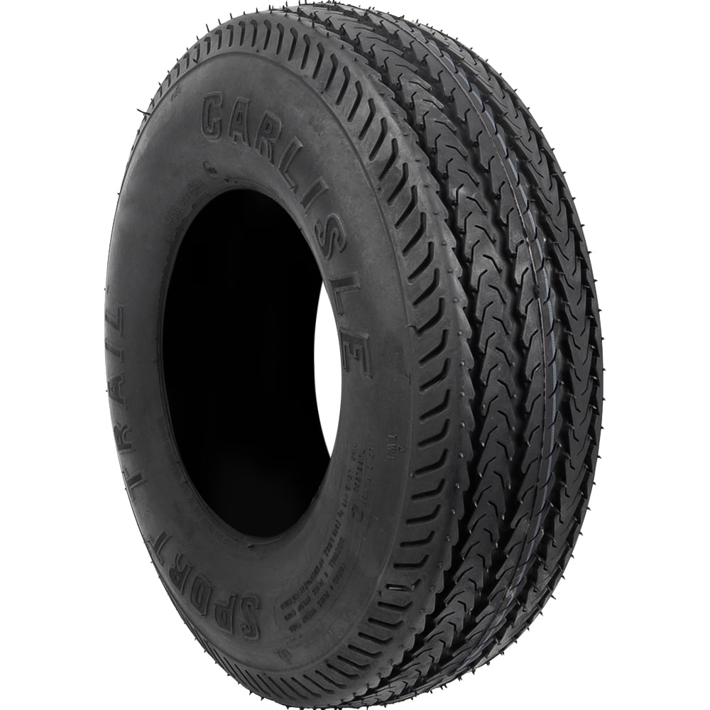 Classic Pair of 2 (TWO) Carlisle Sport Trail ST 4.80-8 Load C 6 Ply Trailer Tires