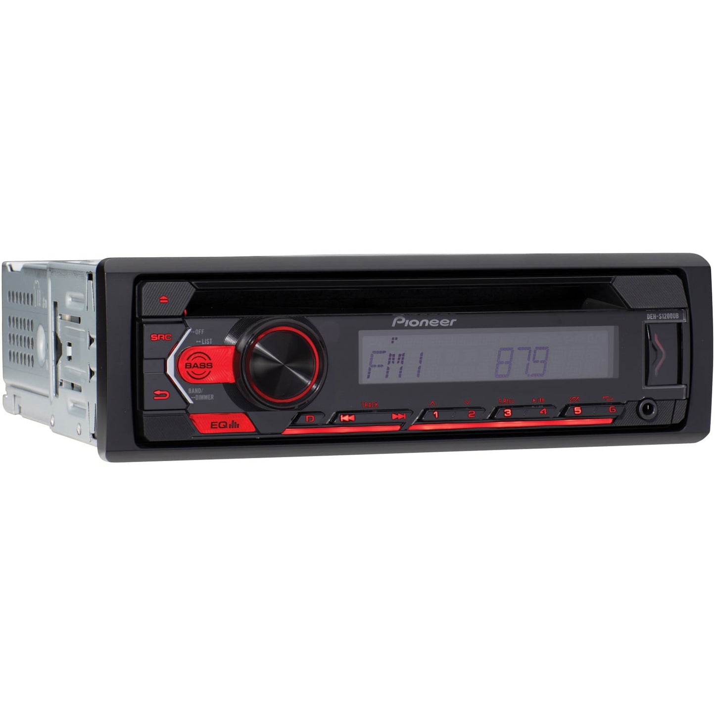 Classic Pioneer DEH-S1200UB Single-DIN In-Dash CD Player with USB Port