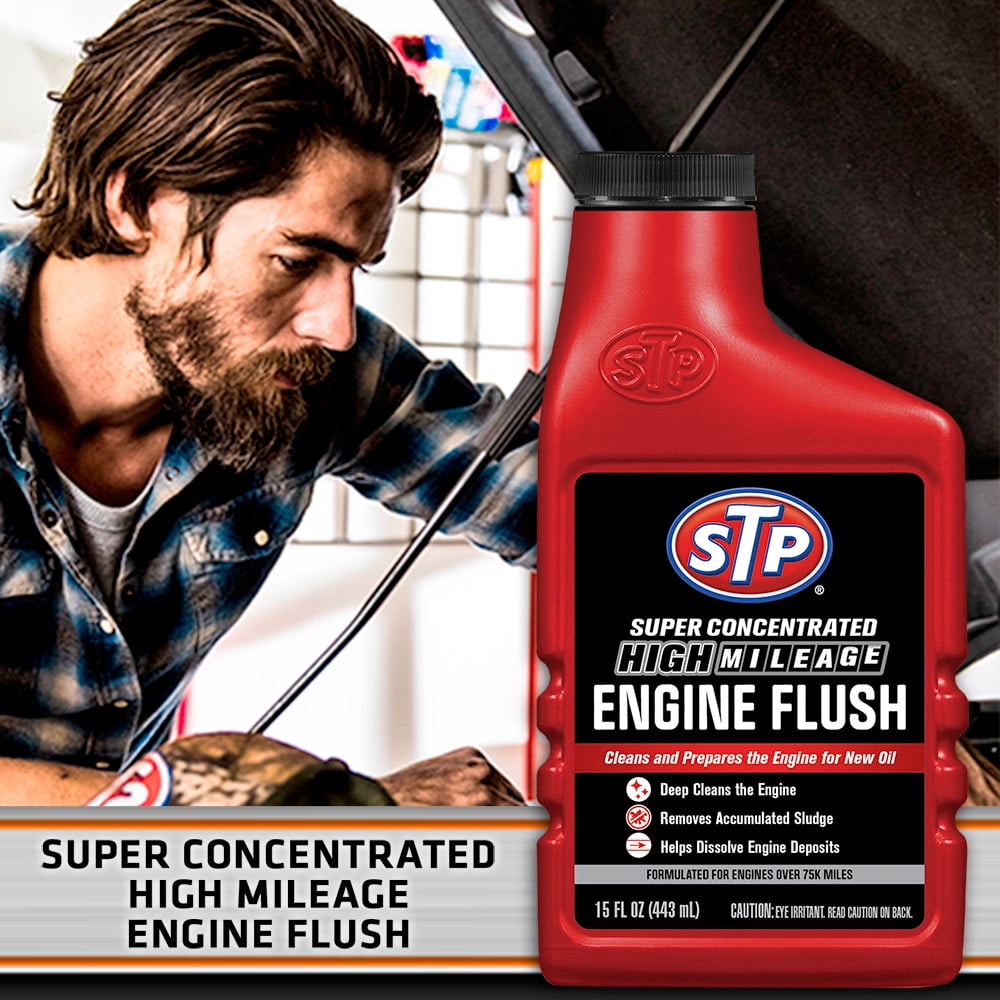 Versatile STPÂ® Super Concentrated High Mileage Engine Flush (15 fl. oz.)