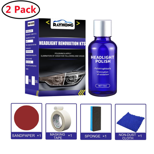 Classic 2 Pack Ceramic Headlight Restoration Kit â Brings Headlights Back to Like New Condition