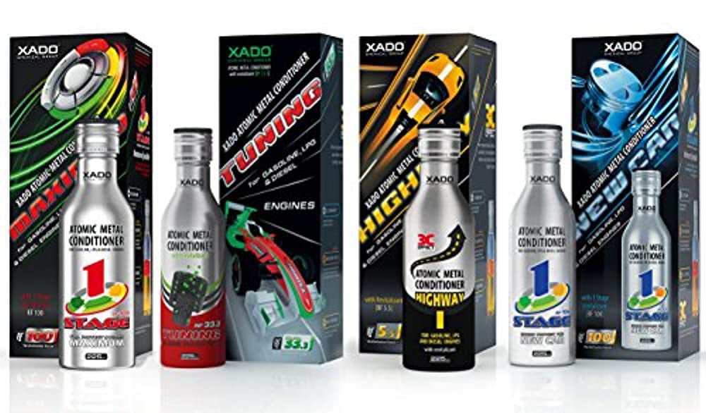 Versatile Xado Atomic Metal Conditioner Maximum with 1 Stage Revitalizant Treatment and Additive for Gasoline LPG and Diesel Engines