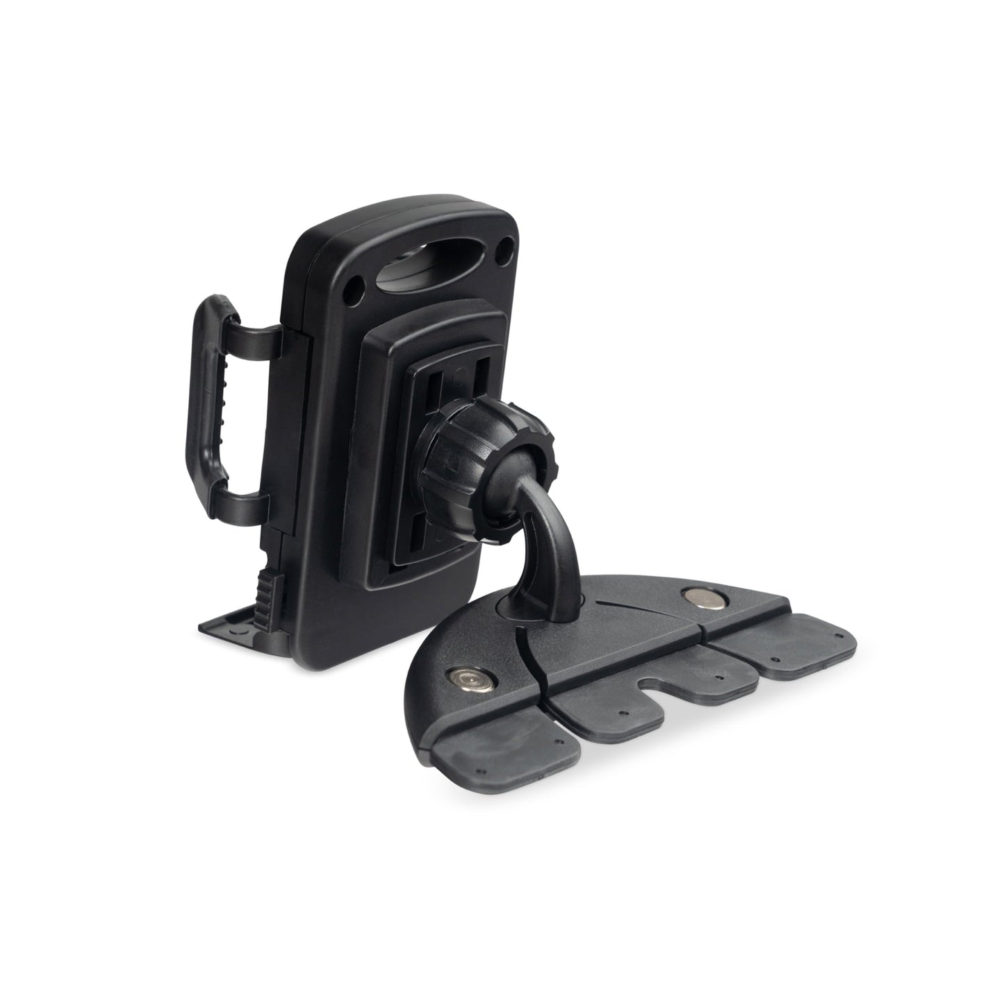 Classic Premier CD Slot Phone Mount and Holder with Expandable Grip for all Mobile Devices, Black