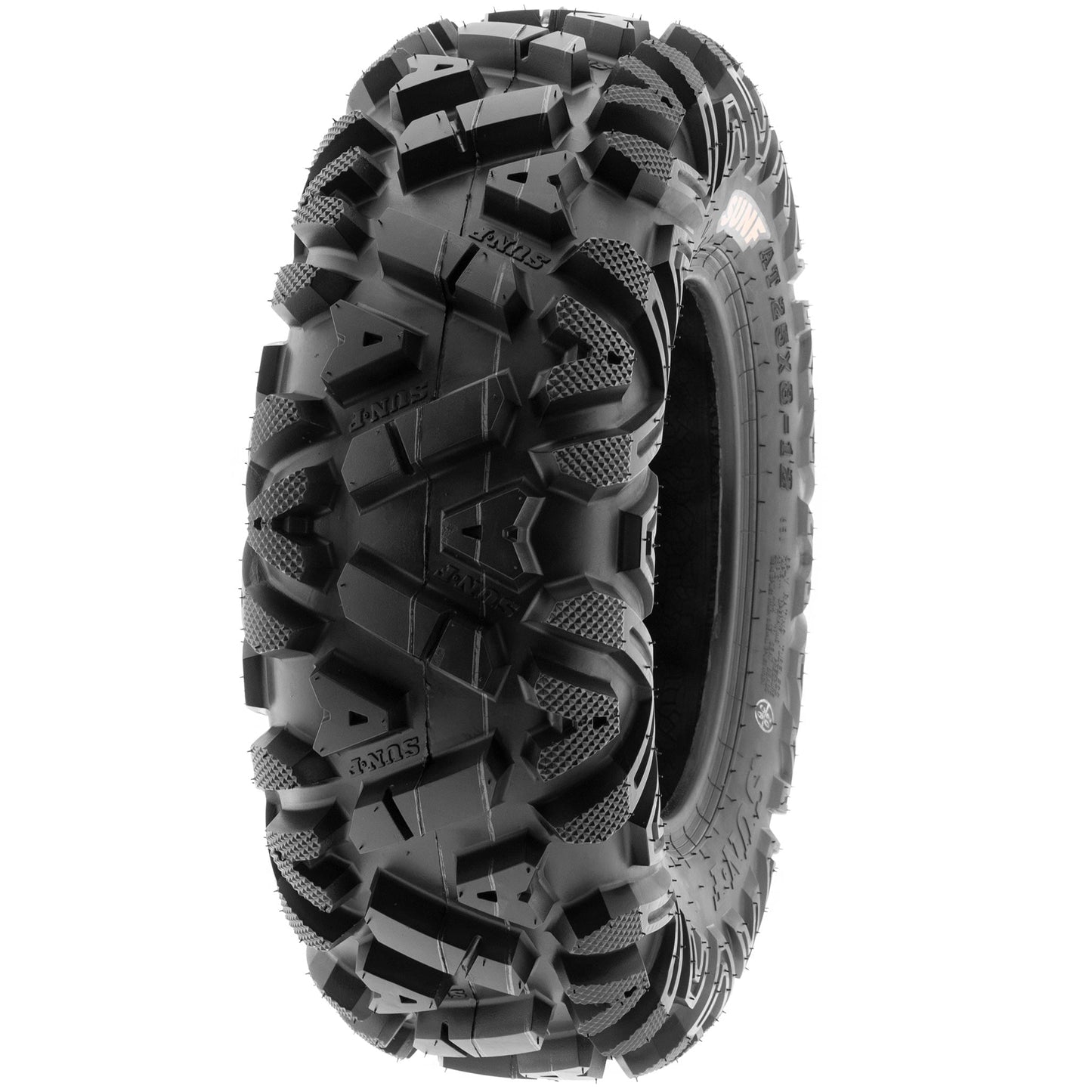 Classic SunF All Terrain ATV UTV Tires 26x8-12 & 26x11-12 6 PR A033 (Complete Full Set of 4)