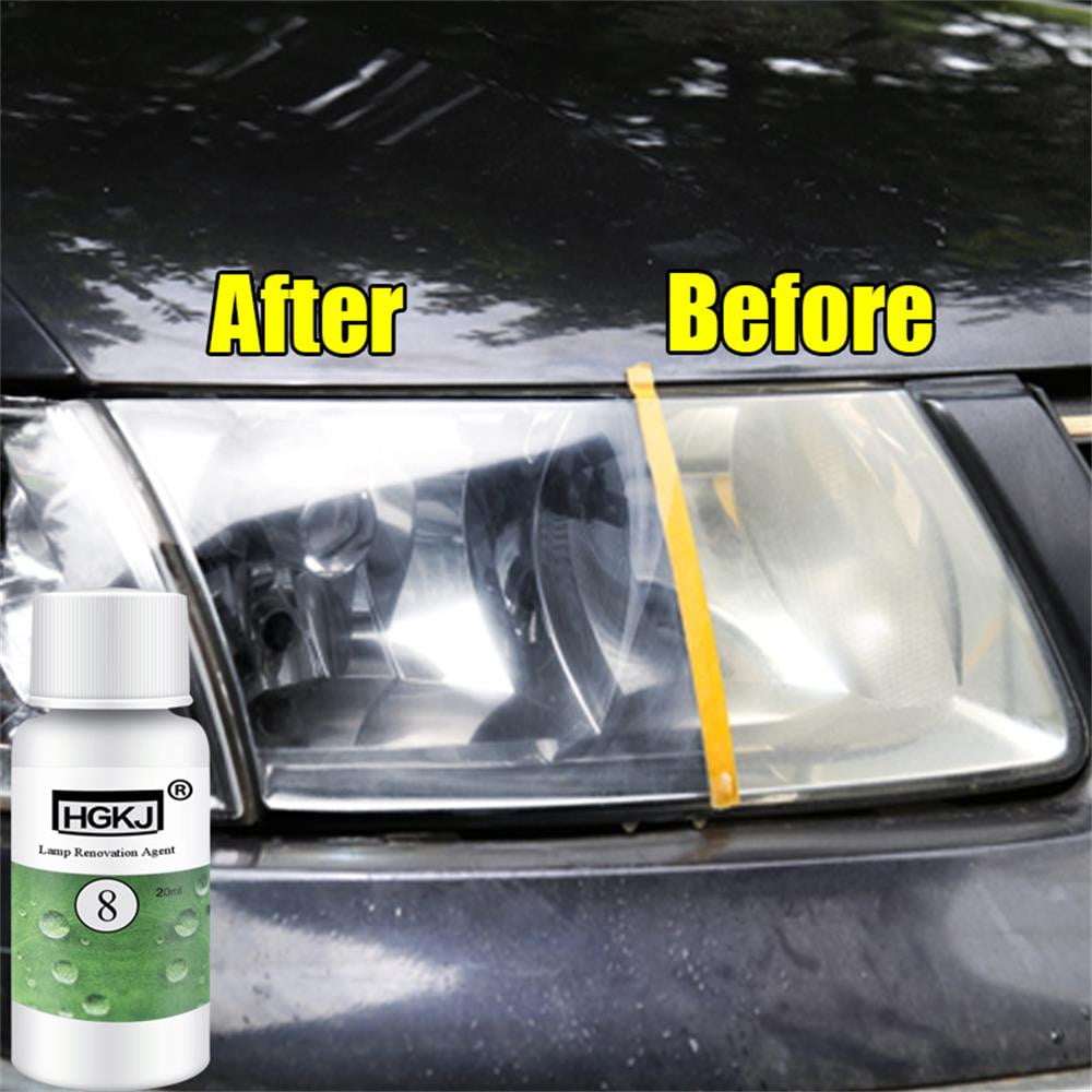 Classic HGKJ-8-20ML Car Lens Restoration Kit Headlight Brightening Headlight Repair 20ML