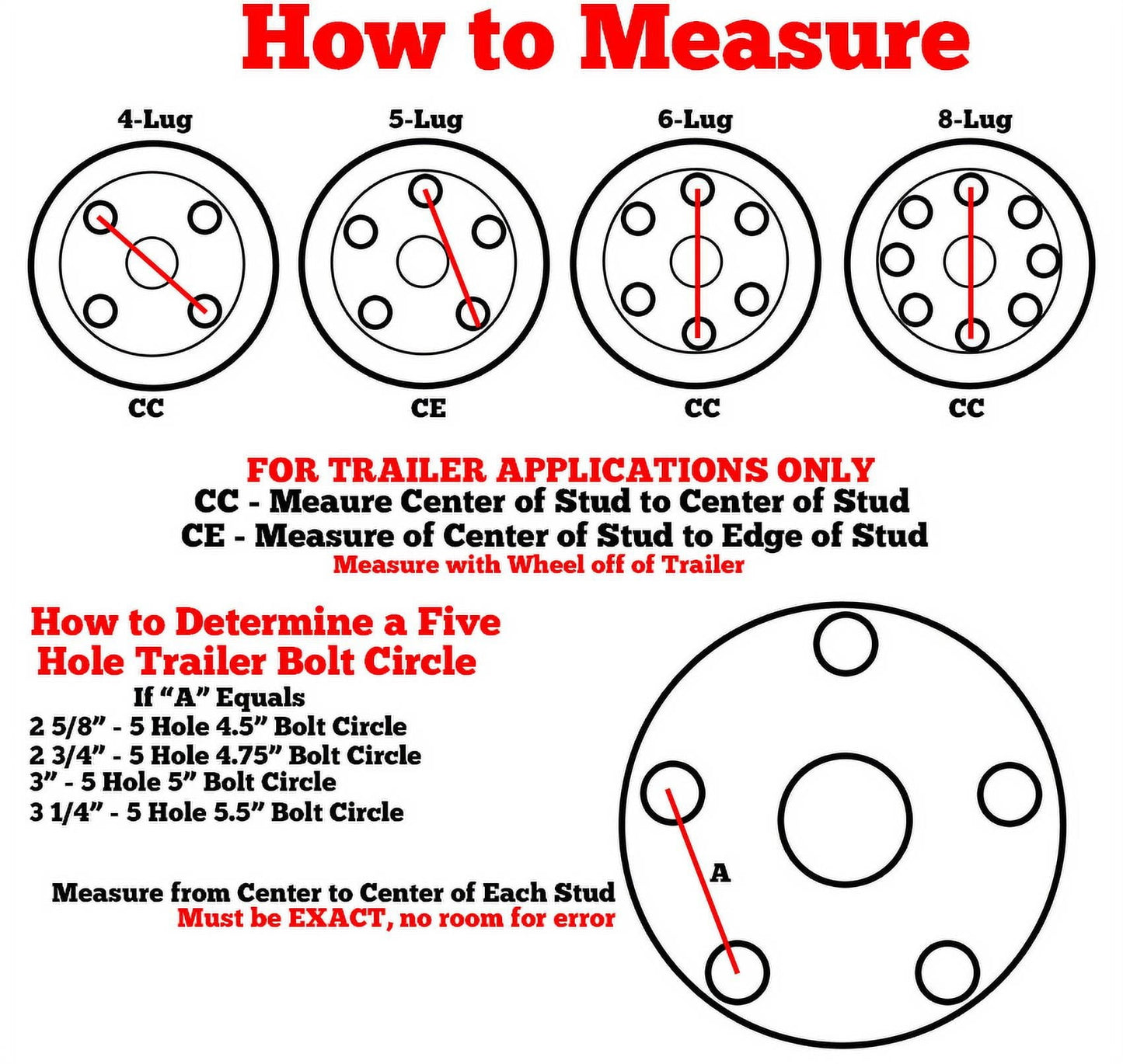 Classic Radial Trailer Tire On Rim ST205/75R14 14 in. 5 Lug Wheel Galvanized Spoke