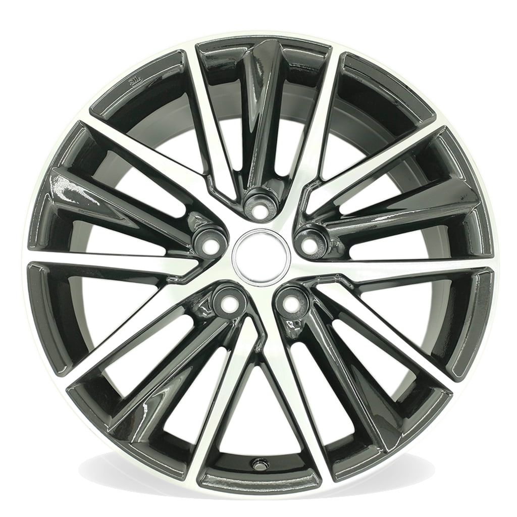 Classic 18" NEW Single 18x8 Machined Black Wheel For 2021 2022 TOYOTA CAMRY OEM Quality Replacement Rim