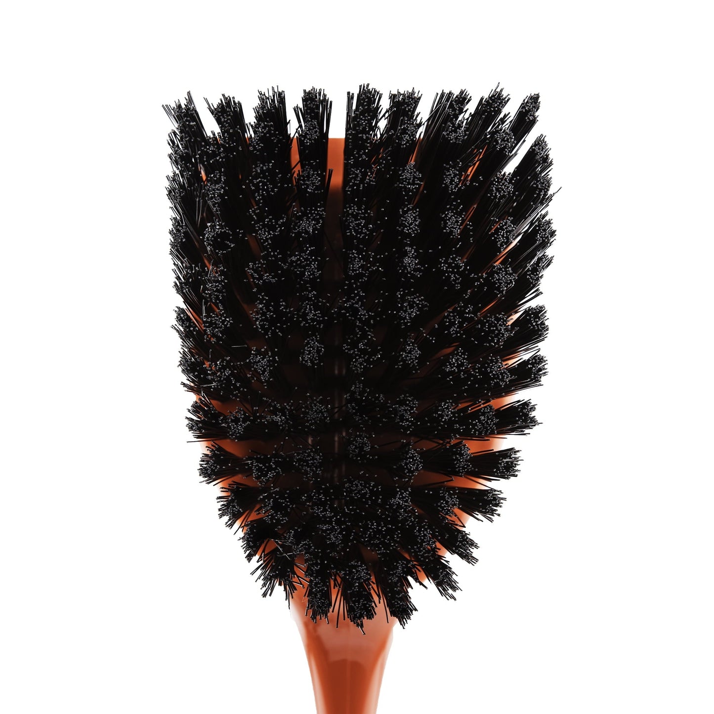 Versatile Libman Red All Purpose Scrub Brush with Scraper 13 in Long Handle and 2 in Recycled PET Fibers