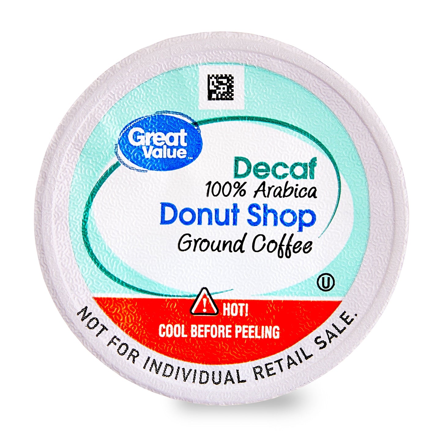 Versatile Great Value Donut Shop Decaf Ground Coffee Pods, 12 Count