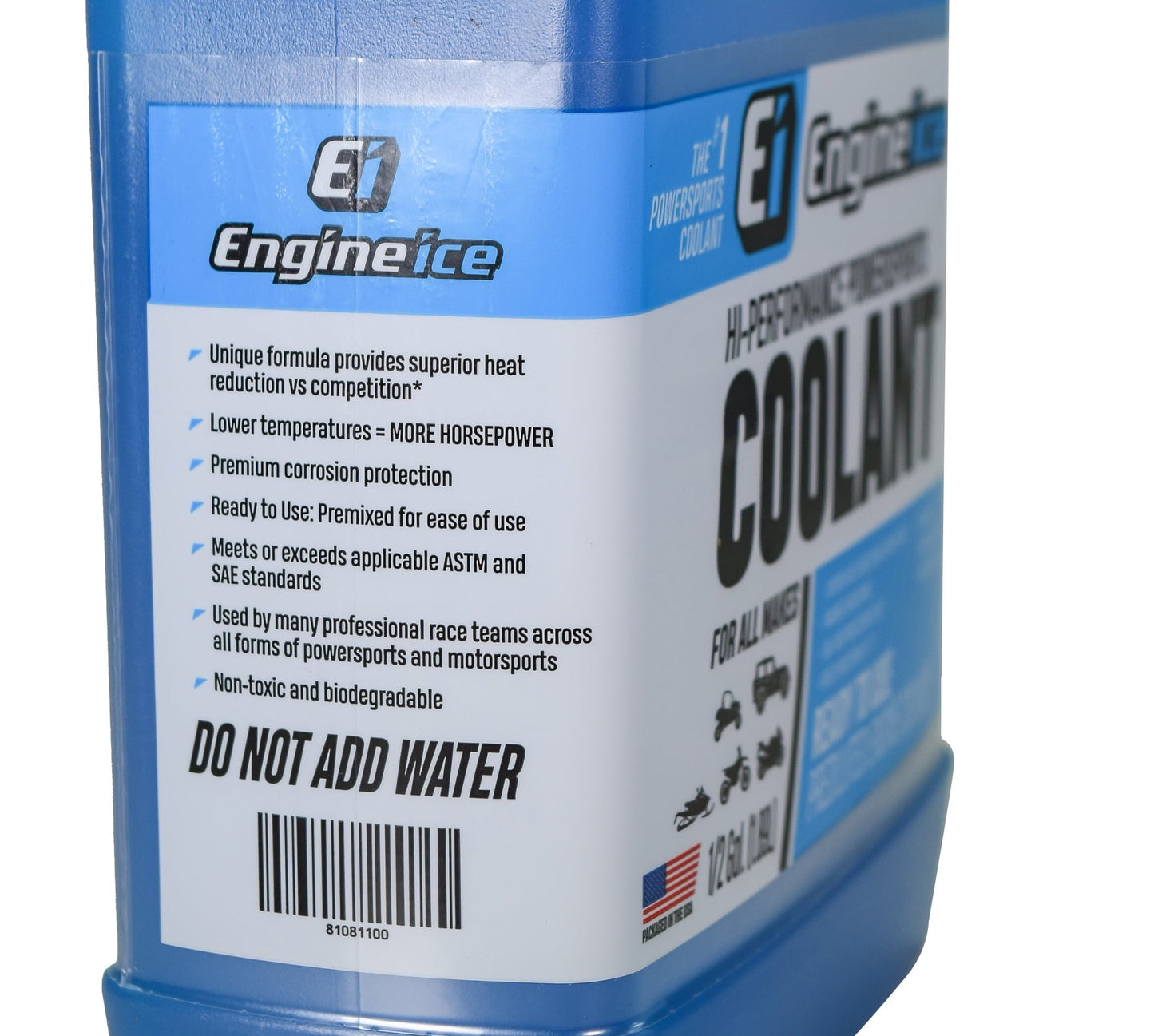 Classic Engine Ice 1/2 Gal Hi-Performance Non-Toxic TYDS008 Coolant 64oz - 3 Pack