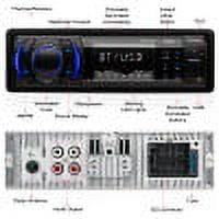 Versatile Restored Premium Boss Audio Systems Bluetooth, USB, Auxin, No CD DVD, AM/FM Radio (Refurbished)