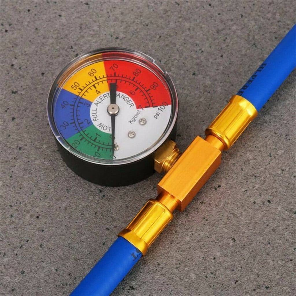 Classic SHENGXINY Car Supplies Clearance Car R134A A/C Air Conditioning Refrigerant Recharge Hoses Tool With Gauge Tube