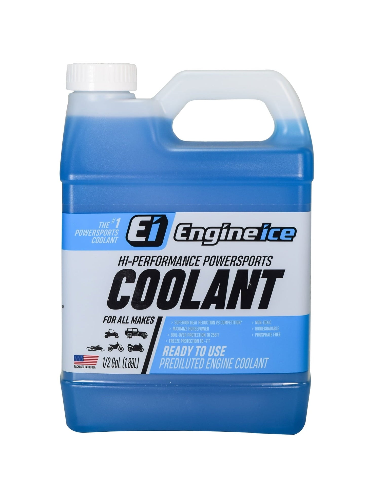 Classic Engine Ice 1/2 Gal Hi-Performance Non-Toxic TYDS008 Coolant 64oz - 3 Pack