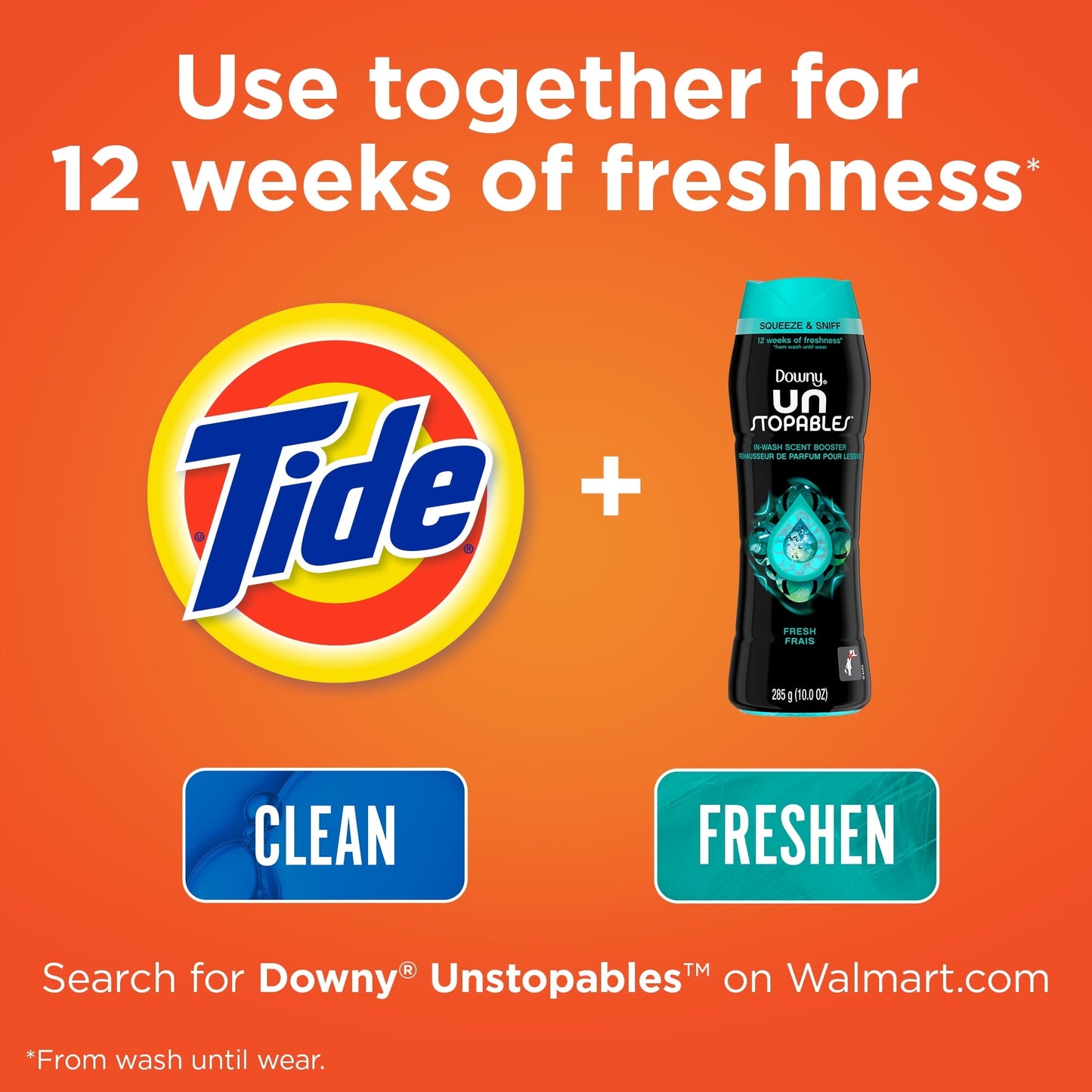 Classic Tide Pods Laundry Detergent Soap Packs with Downy, April Fresh, 32 Ct