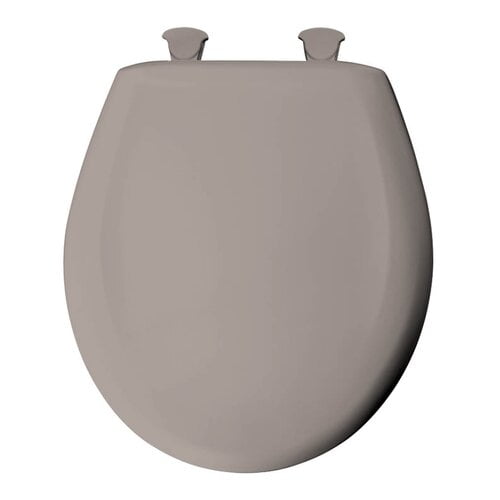 Classic Bemis 200SLOWT Lift-Off Plastic Round Slow-Close Toilet Seat, Available in Vario Colors