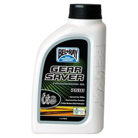 Classic Bel-Ray Gear Saver Motorcycle Transmission Oil 75W 1 Liter 99240-B1LW