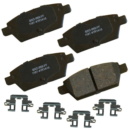 Classic Bendix Brakes Disc Brake Pad Set Fits select: 2006-2012 FORD FUSION, 2006-2011 MAZDA 6