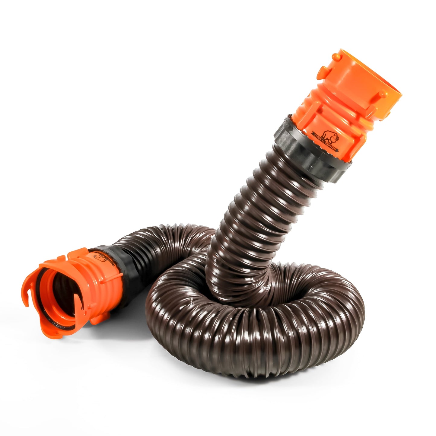 Classic Camco 39765 RhinoFLEX 5' RV Sewer Hose Extension Kit with Swivel Fitting